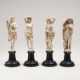Satz von vier Elfenbein-Statuetten 'Vier Jahreszeiten' - photo 1