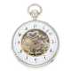 Taschenuhr: große, beidseitig skelettierte Schlagwerks-Uhr feinster Qualität, hervorragender Erhaltungszustand, signiert Breguet No. 6021, ca.1830 - Foto 1