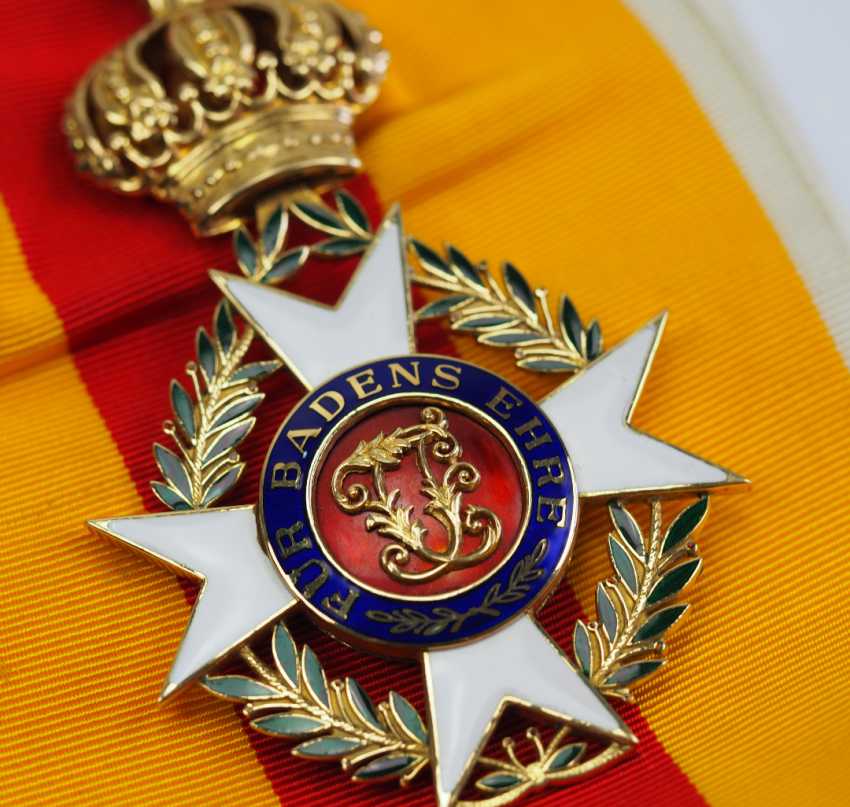 Baden Militärischer KarlFriedrichVerdienstorden, Großkreuz Kleinod