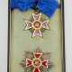 Rumänien: Orden der Krone von Rumänien, 2. Modell (1932-1947), Großkreuz Satz, im Etui. - Foto 1