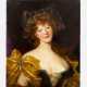 French artist 19th century portrait of a lady signed upper left J - photo 1
