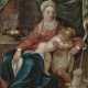 Maria mit dem Kind und dem Johannesknaben. Italien 2. Hälfte 16. Jahrhundert - photo 1