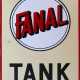 Emailschild ''FANAL TANK'' - фото 1