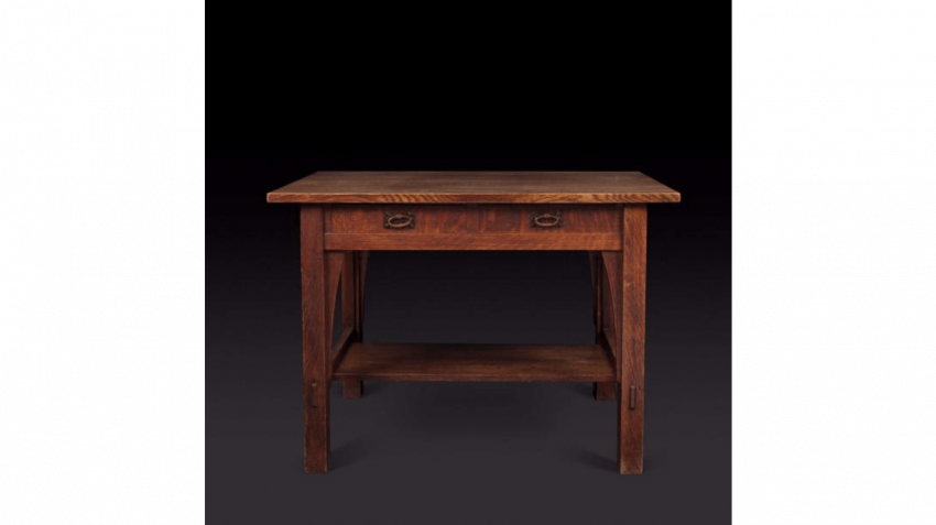 Stickley Gustav 1858 1942 Auction Catalog Furniture Objects