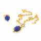 SCHMUCK-SET MIT LAPISLAZULI UND EDELSTEINBESATZ 'HILZ' - фото 1