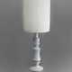 Designlampe, Fuß aus weißer Keramik - photo 1