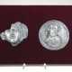 Paar Silberplaketten, wohl alt-griechisch - Foto 1