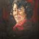 Kurt Reuter, (1908 - 1965) Porträt einer Frau in rot - photo 1