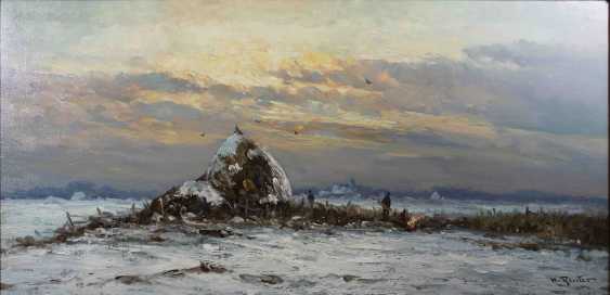 Winterlandschaft Von Johann Gustav Lange Winterlandschaft