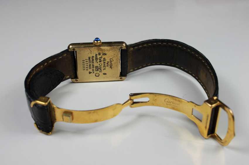 Auction Ladies Watch Must De Cartier Tank Buy Online By Veryimportantlot Com Auction Catalog Art And Antiques From 21 09 2019 Photo Price Auction Lot 2664