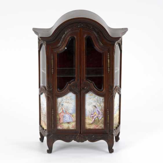 Auction Viennese Miniature Furniture With Enamel Painting Buy