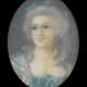 BARDOU, Paul Joseph: Ovales Mädchenporträt um 1800 - Foto 1