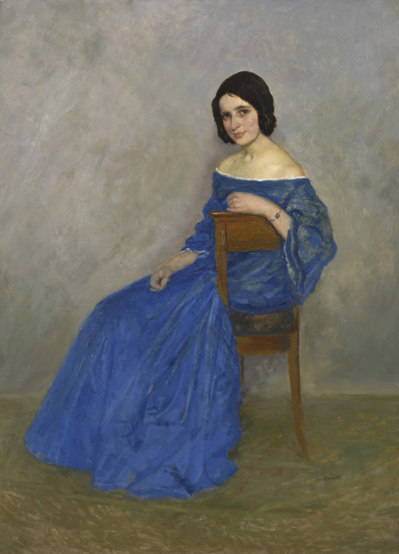 Платье картина. "Портрет . Дама в синем", 1927 Илья Машков. Портрет "женщина в синем" Вена 1809 век. Портрет девушки в голубом платье. Женщина в синем платье картина.