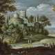 Landschaft mit Architektur- und Figurenstaffage , Art des Bril, Paul 1553 o. 1554 Breda (?) - 1626 Rom - фото 1