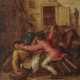 Wirtshausszenen Singende Bauern - Streitende Bauern. Zwei Gemälde. , Malo, Vincent 1600 o. 1602 Cambrai - 1644 Rom - photo 1