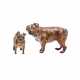 WIENER BRONZE Paar Miniatur-Mopshunde, 20. Jahrhundert - фото 1