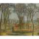 FRIEDBERGER (Impressionist 19./20. Jahrhundert), "Sommerlandschaft mit Bäumen vor der Stadt", - Foto 1