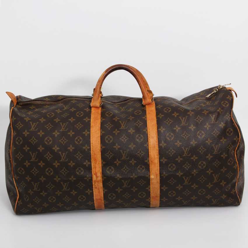 LOUIS VUITTON classic travel bag &quot;KEEPALL 60&quot;. Collection of &#39;85. - lot 26