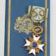 Lettland: Orden der drei Sterne, 1. Modell (1924-1940), Offizierskreuz, im Etui. - Foto 1