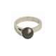 Ring mit Tahiti-Zuchtperle, ca. 9 mm und 7 kl. Diamanten - photo 1