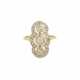 Ring mit Brillanten zusammen ca. 0,55 ct, - photo 1