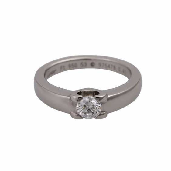 CARTIER solitaire ring \