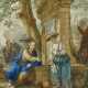 Verkolje, Николас. Christus und die Samariterin am Brunnen - фото 1