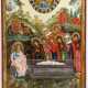Monumentale Oster-Ikone mit den Salbenträgerinnen am Grabe Jesu - фото 1