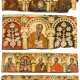 Sehr seltene und monumentale Ikonen-Apostelreihe mit Deesis - фото 1