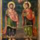 Ikone der heiligen Arztpatrone Cosmas und Damian - фото 1