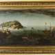 Gemälde Seeschlacht, Öl auf Holz, um 1600 - photo 1
