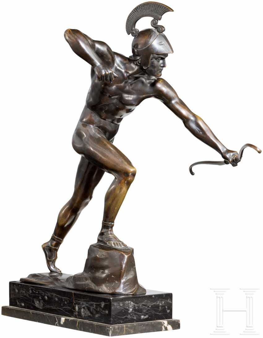 Auction: Otto Schmidt-Hofer - sculpture of the Greek archers, German ...