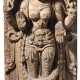 Hölzerne Tempelfigur, Indien, 18./19. Jahrhundert - Foto 1
