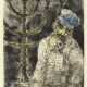 Шагал Марк. Aaron und der siebenarmige Leuchter, 1931/1939 - фото 1