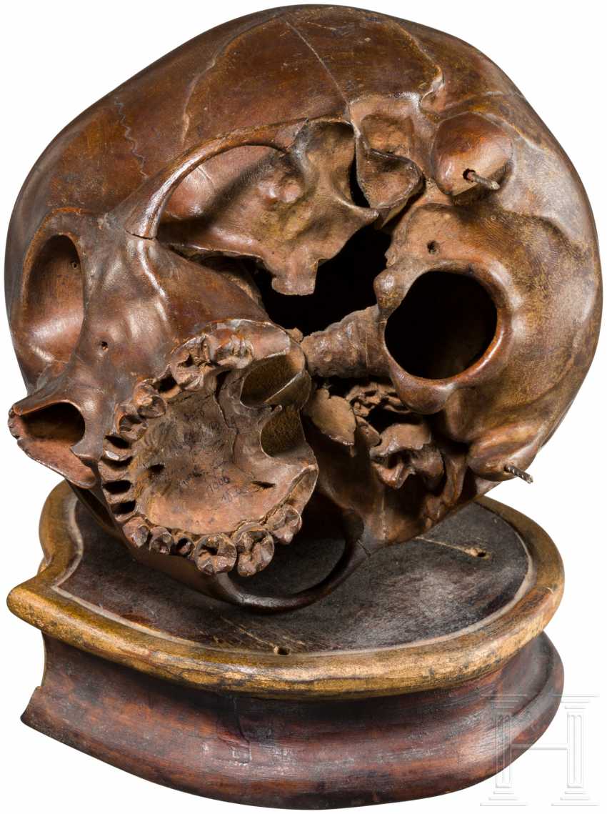 Auktion Barocker Memento Mori Schadel Deutsch 17 18
