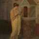 Bakalowicz, Stefan. Roman Woman Lighting a Lamp by the Home Altar - Foto 1