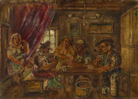 Burliuk David Card Players Lot 358 From The Auction Catalog From 27 11 2019 Foto Price Buy Artwork Online