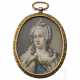 Zarin Katharina die Große (1729-96) - Miniaturportrait auf Elfenbein, Russland, 19. Jahrhundert - Foto 1