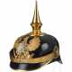 A 95th Thuringia Officer Infantry Spiked Helmet - Foto 1