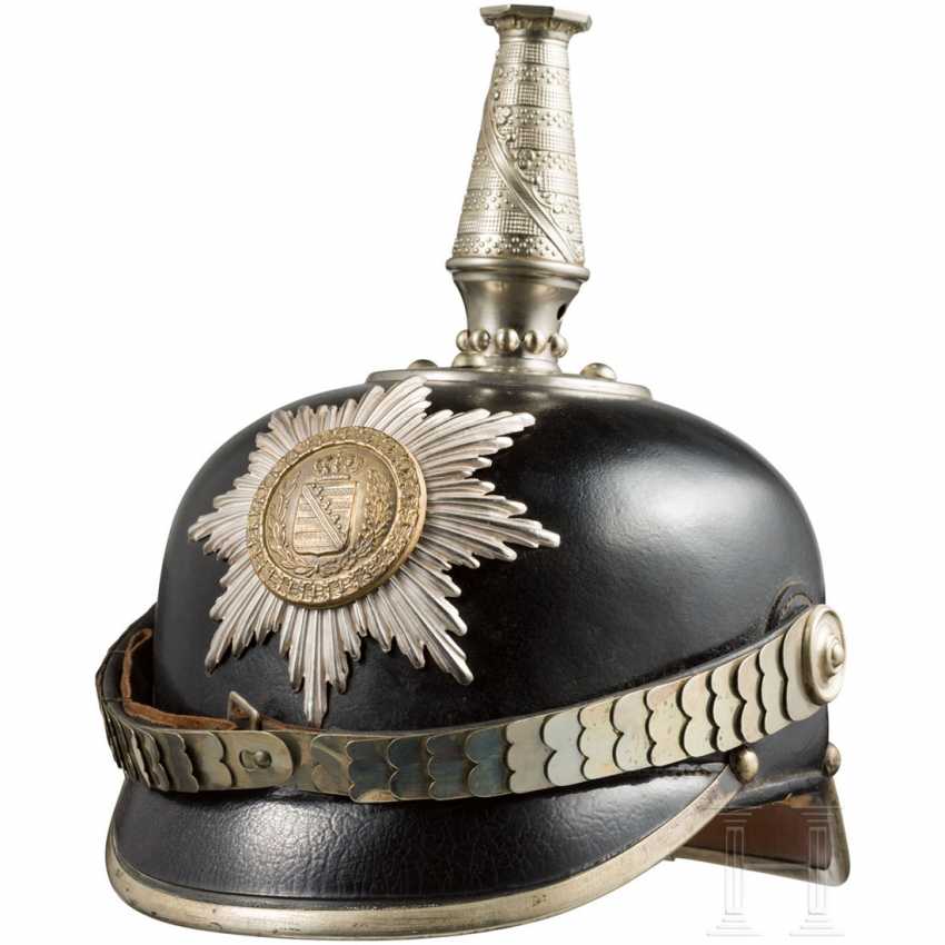 Helm für Mannschaften im Herzoglichen Infanterie-Regiment, um 1890 - Foto 2