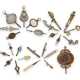 Uhrenschlüssel: Sammlung sehr seltener Spindeluhrenschlüssel, ca.1780-1850, dabei viele Raritäten - фото 1