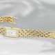 Armbanduhr: elegante Damenuhr der Marke Tissot, 14K Gold, Ref. T73231432, Originalpapiere - photo 1