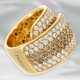 Ring: sehr dekorativer, moderner breiter Brillantring, ca.3,42ct, 18K Gold, sehr teurer Markenschmuck von Damiani, neu und ungetragen - Foto 1