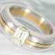 Ring: äußerst hochwertiger und massiv gefertigter Platinring mit Diamantbesatz, ca. 0,85ct, NP ca. 8000,-€ - photo 1