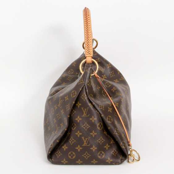 Auktion LOUIS VUITTON begehrte Schultertasche "ARTSY MM", Kollektion