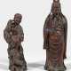 Zwei Figuren aus Hongmu-Holz - Foto 1