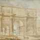 Kaisermann, Franz 1765 Yverdon - 1833 Rom. Kaisermann, Franz. Römische Ansichten: Kolosseum - Konstantinsbogen - Foto 1