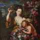 Verbruggen d. J., Gaspar Peeter 1664 Antwerpen - 1730 ebenda. Verbruggen d. J., Gaspar Peeter, zugeschrieben und Umkreis des Peter Ykens. Pomona mit Cupido - Foto 1