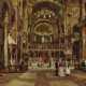 Феррари, Артуро Милане 1861 - 1932 ebenda. Феррари, Артуро. Im Inneren der Basilica di San Marco, Venedig - фото 1