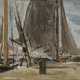 Boudin, Eugène 1824 Honfleur - 1898 Deauville. Boudin, Eugène. Segelschiffe im Hafen - Foto 1